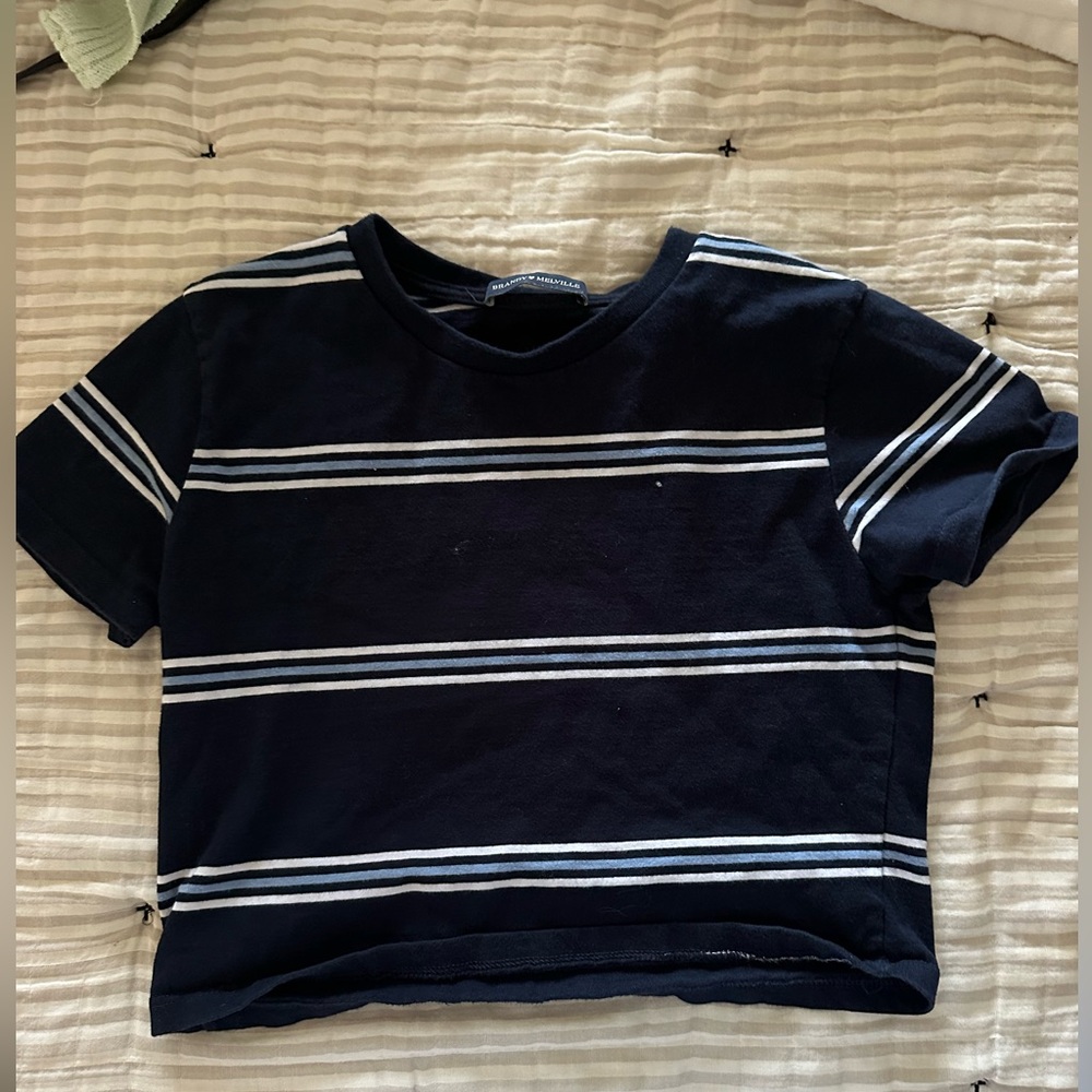 Rand Melville cropped tshirt